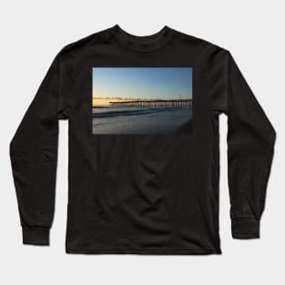 Early Morning at Virginia Beach Pier Long Sleeve T-Shirt